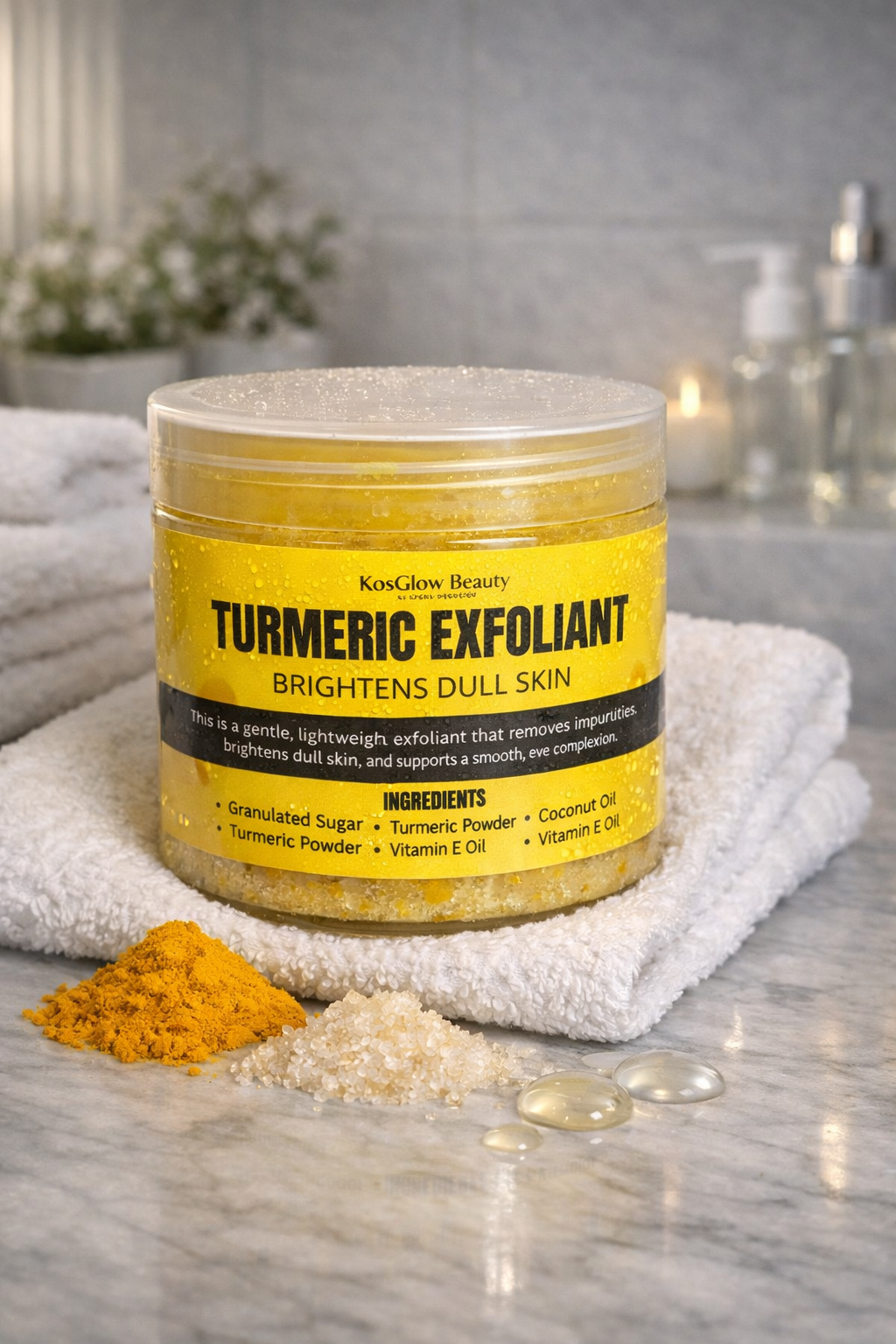Turmeric Exfoliant – Brightens Dull Skin